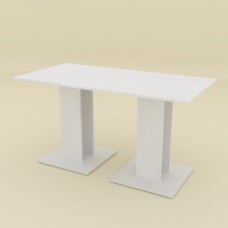 Кухонный стол КС - 8 - белый
