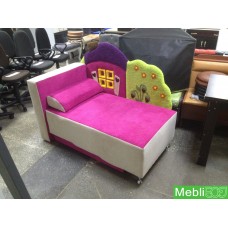 Детский диван Теремок - розовый цвет